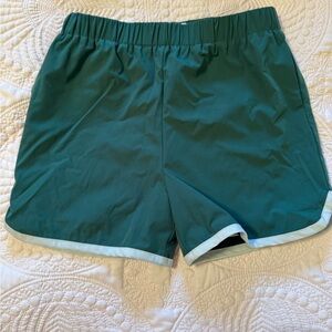 Kids Green Swim Trunks